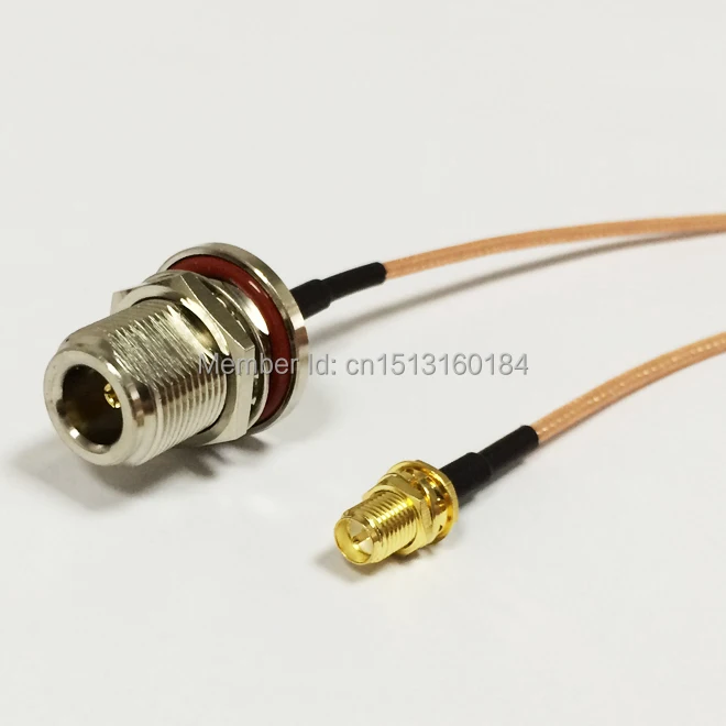 New Modem Conversion Cable RP-SMA Female Jack To N Female Jack Connector RG316 Cable 15CM 6inch Adapter RF Pigtail
New Modem Conversion Cable RP-SMA Female Jack To N Female Jack Connector RG316 Cable 15CM 6inch Adapter RF Pigtail