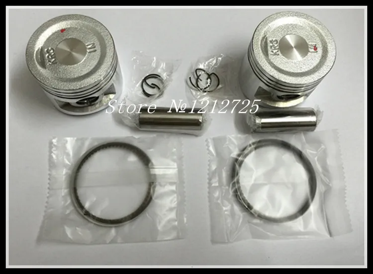 Motorcycle Piston Ring CBT250 CA250 CM250 DD250 QJ250 moto Piston components Piston diameter 53mm Piston pin 15mm
Motorcycle Piston Ring CBT250 CA250 CM250 DD250 QJ250 moto Piston components Piston diameter 53mm Piston pin 15mm