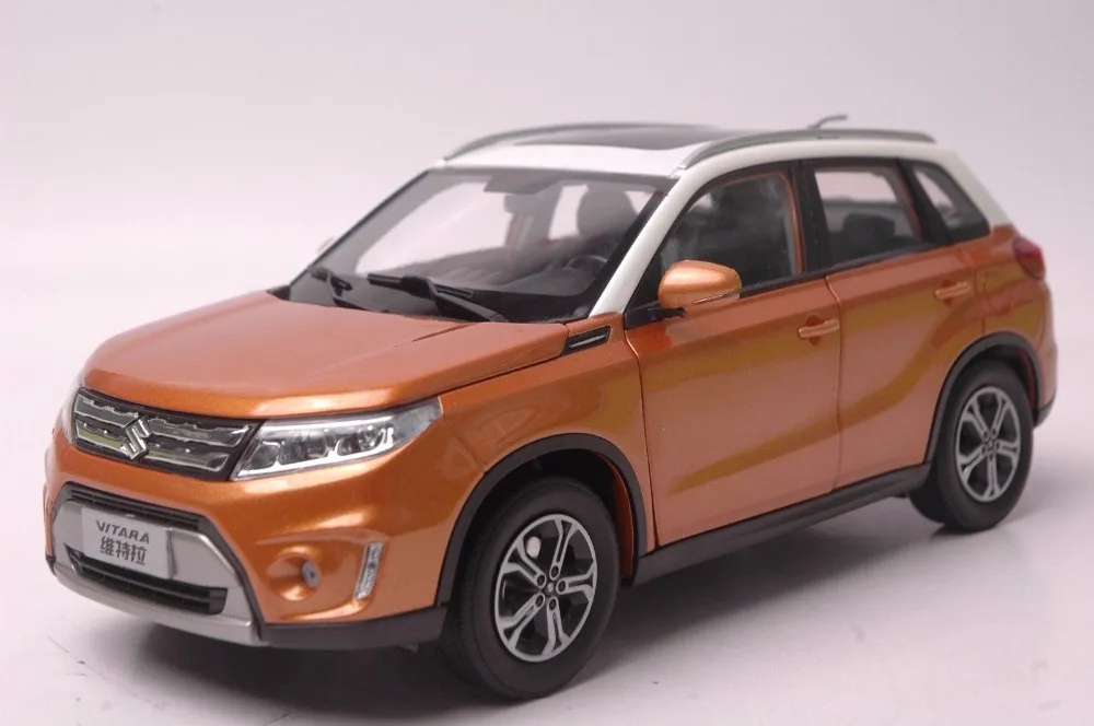 1:18 литая модель для Suzuki Vitara скускудо 2016 оранжевый внедорожник сплав игрушечный автомобиль миниатюрная коллекция подарки Gran
1:18 литая модель для Suzuki Vitara скускудо 2016 оранжевый внедорожник сплав игрушечный автомобиль миниатюрная коллекция подарки Gran