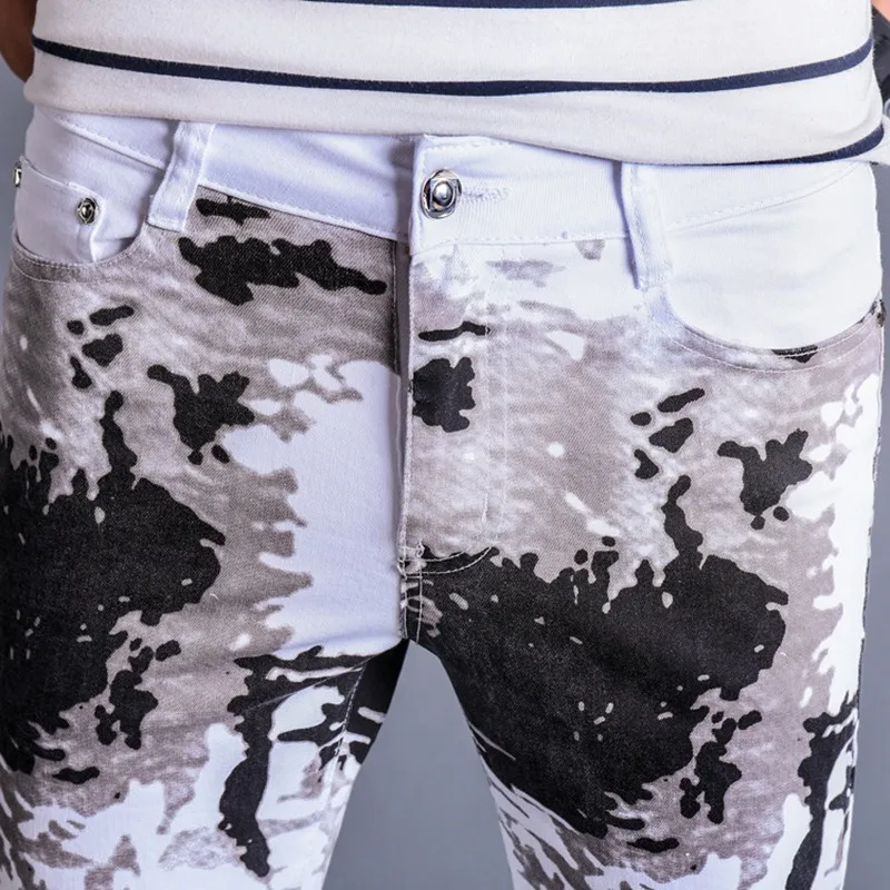 Hot Sale Good Quality 2018 New Mens Skinny Jeans Slim Fit Floral Print Straight Distressed Denim Pants Trouser for Men k6815
Hot Sale Good Quality 2018 New Mens Skinny Jeans Slim Fit Floral Print Straight Distressed Denim Pants Trouser for Men k6815