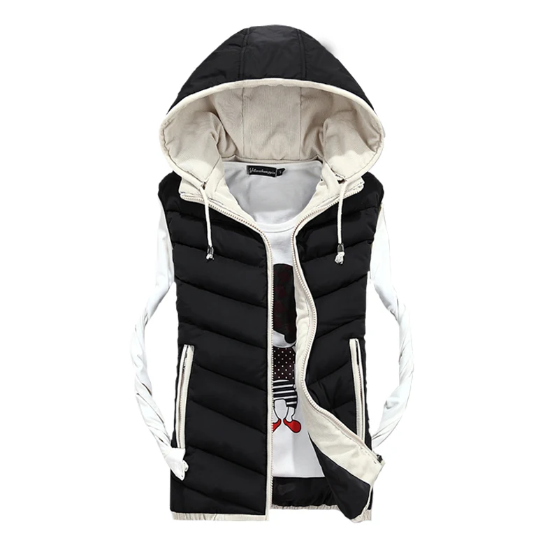 Fashion lovers Sleeveless Jacket Men's and Women Vest jacket Winter Hooded Vest Male Cotton-Padded Waistcoat Coat Warm hoody
Fashion lovers Sleeveless Jacket Men's and Women Vest jacket Winter Hooded Vest Male Cotton-Padded Waistcoat Coat Warm hoody