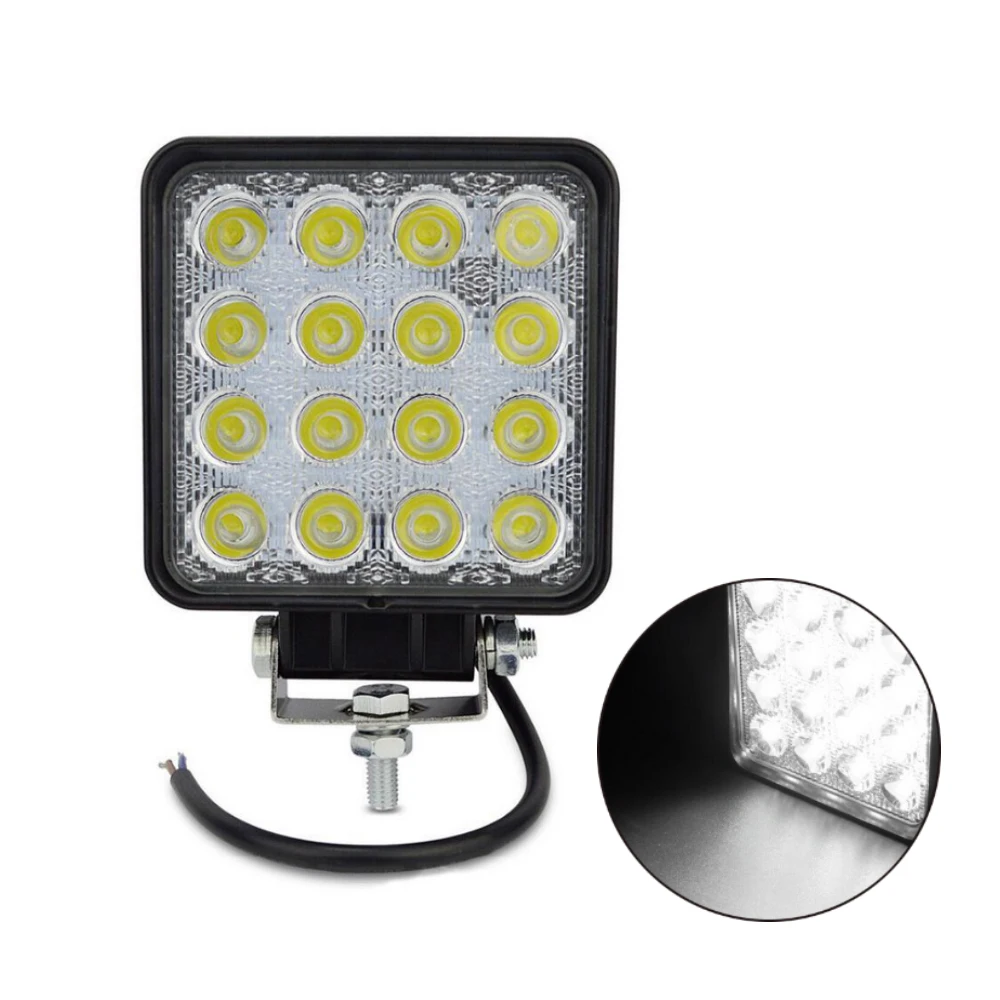 2PCS Square design spot beam IP67 waterproof Offroad truck 4x4 led driving light 48w led work light
2PCS Square design spot beam IP67 waterproof Offroad truck 4x4 led driving light 48w led work light