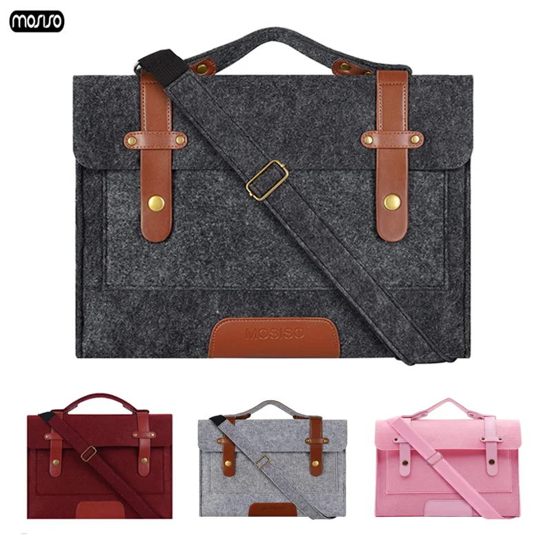 MOSISO 13 13.3 15.6 inch Wool Felt Laptop Shoulder Bag for MacBook Lenovo Dell HP Asus Computer Bag 15.6 Notebook Case Briefcase
MOSISO 13 13.3 15.6 inch Wool Felt Laptop Shoulder Bag for MacBook Lenovo Dell HP Asus Computer Bag 15.6 Notebook Case Briefcase