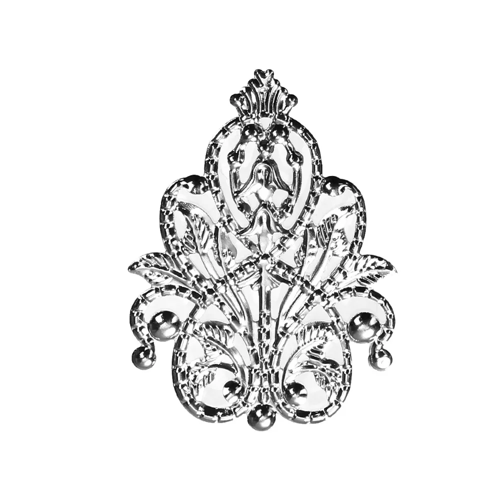 DoreenBeads Iron Based Alloy Embellishments Crown Silver Color Filigree Carved 48mm(1 7/8") x 35mm(1 3/8"), 30 PCs
DoreenBeads Iron Based Alloy Embellishments Crown Silver Color Filigree Carved 48mm(1 7/8") x 35mm(1 3/8"), 30 PCs