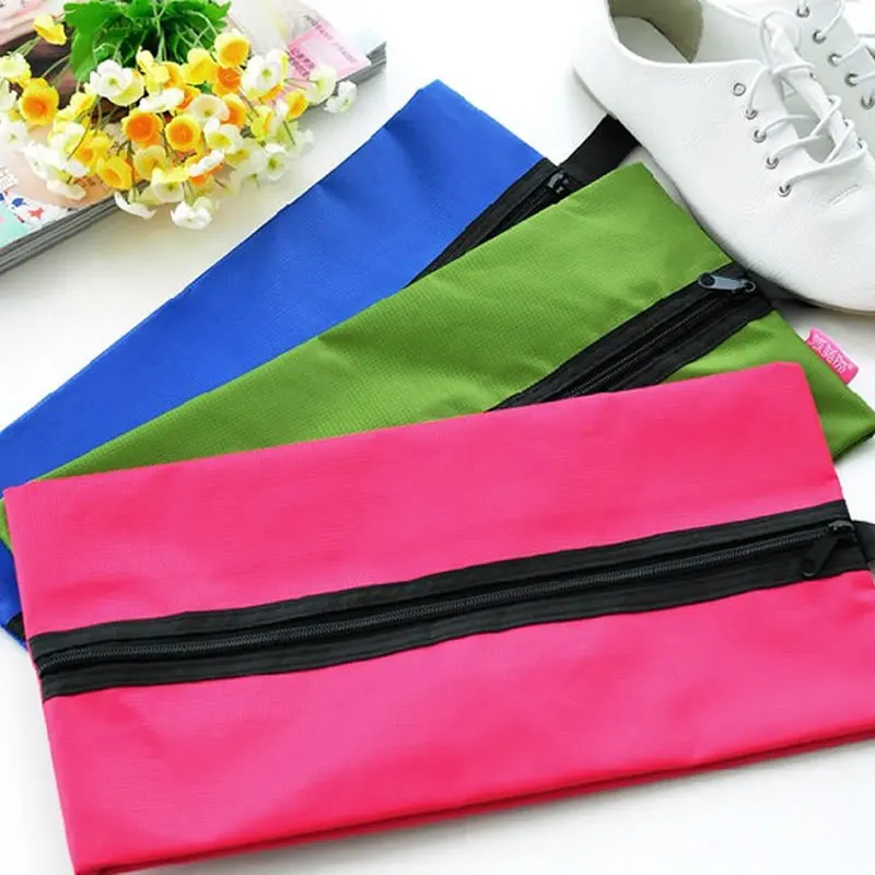 Portable Hook Travel Bags Waterproof Nylon Shoe Storage Pouch Wash Bag Dust Case Zipper Closure Tidy Organizer | Багаж и сумки