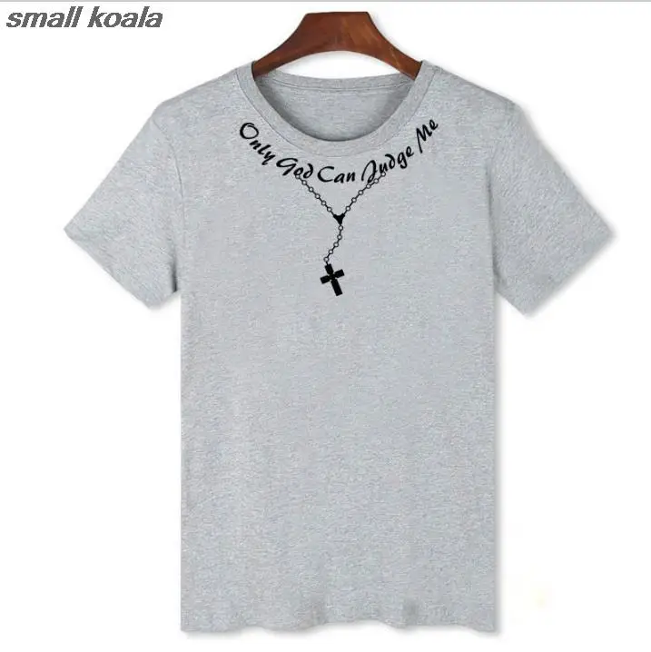 Тупак 2pac футболка Only God Can Judge Me христианский крест Розария татуировки сценарий