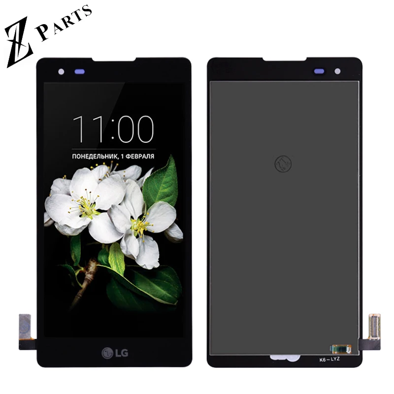 Оригинальный ЖК дисплей для LG X Style K6 с рамкой черный и белый цвет|touch screen digitizer|display