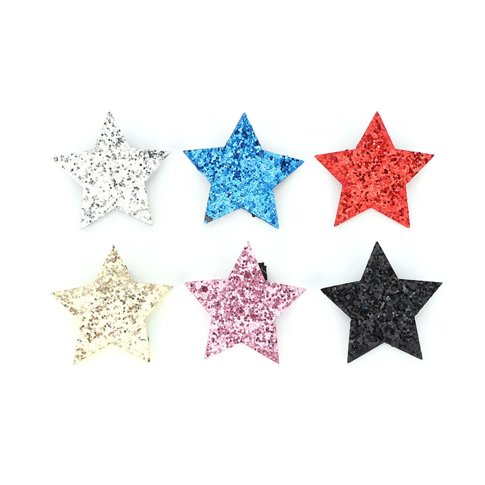 Cute Five-pointed Star Hairpin Baby Flash Powder Clip Girls Hair Clips Cute Sequins Star Shape Princess Hair Accessories
Cute Five-pointed Star Hairpin Baby Flash Powder Clip Girls Hair Clips Cute Sequins Star Shape Princess Hair Accessories