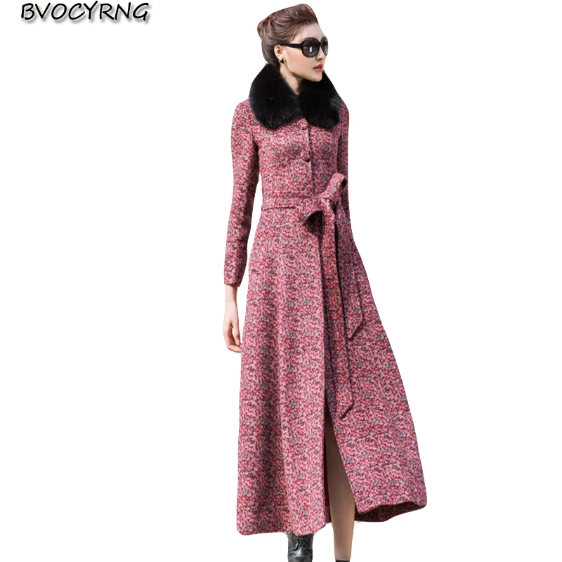 Fashion large size women's woolen coat 2018 autumn and winter new cashmere jacket stand collar quality wool coat female slim
Fashion large size women's woolen coat 2018 autumn and winter new cashmere jacket stand collar quality wool coat female slim