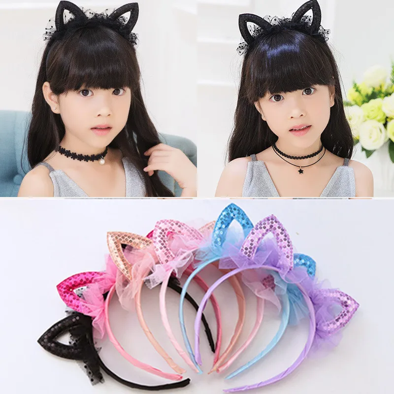 Cute Kids Baby Girls Lace Cat Ear Hair Band Headband Birthday Party Cartoon fashion lovely stylish personality
Cute Kids Baby Girls Lace Cat Ear Hair Band Headband Birthday Party Cartoon fashion lovely stylish personality