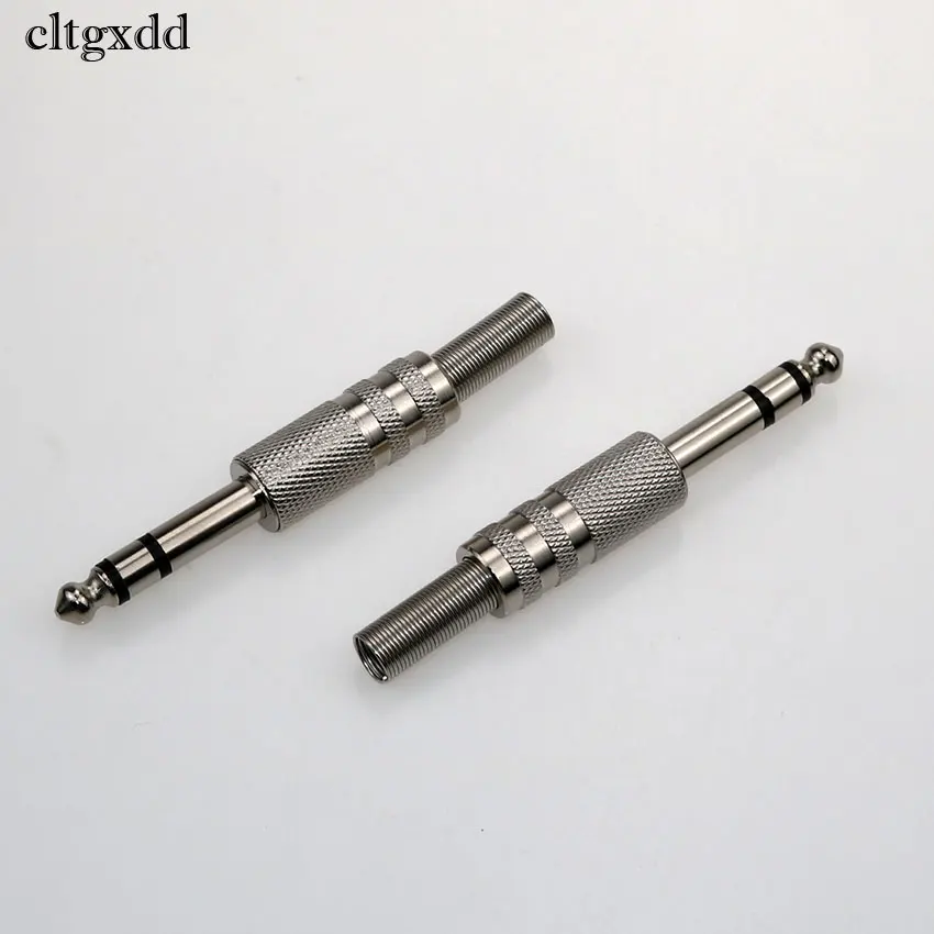 cltgxdd 1-50pcs 6.35mm / 6.5mm 3 Pole stereo Amplifier Plug 6.35 / 6.5 3 Pin Nickel Plated Microphone jack Plug Audio Connector
cltgxdd 1-50pcs 6.35mm / 6.5mm 3 Pole stereo Amplifier Plug 6.35 / 6.5 3 Pin Nickel Plated Microphone jack Plug Audio Connector