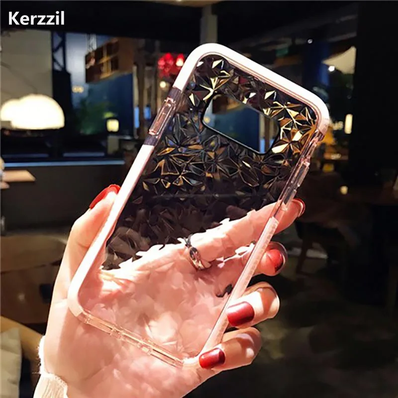 Чехол Kerzzil для Samsung Galaxy S8 S9 Plus роскошные мягкие ударопрочные чехлы из ТПУ с