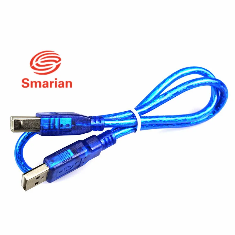 Official Smaria 30cm USB Cable Special for Arduino MCU Uno R3 Mega 2560 Also for Printer
Official Smaria 30cm USB Cable Special for Arduino MCU Uno R3 Mega 2560 Also for Printer