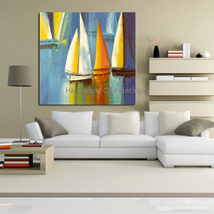 100% Handpainted Wall Canvas Art Abstract Boat Oil Painting Home Decoration Modem Painting Wall Picture For Bedroom
100% Handpainted Wall Canvas Art Abstract Boat Oil Painting Home Decoration Modem Painting Wall Picture For Bedroom