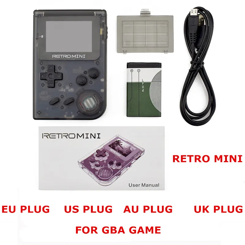 New Retro Game Console 32 Bit Portable Mini Handheld Game Players Built-in 36 For GBA Classic Games Best Gift For Kids
New Retro Game Console 32 Bit Portable Mini Handheld Game Players Built-in 36 For GBA Classic Games Best Gift For Kids