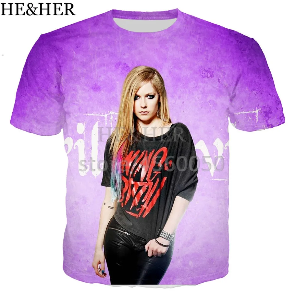 singer Avril Lavign shirts 3D printed tee shirt funny fashion summer shirts cool shirt for men women unisex casual top
singer Avril Lavign shirts 3D printed tee shirt funny fashion summer shirts cool shirt for men women unisex casual top