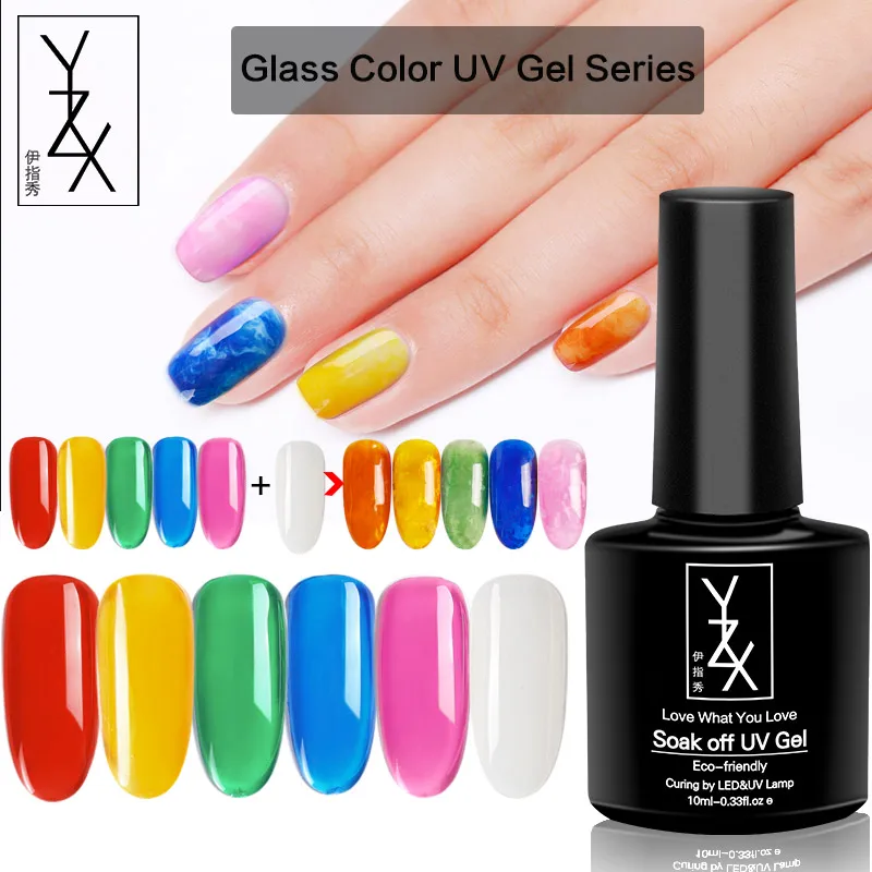 YZX Newest 6Pcs/Set 60ml Translucent Amber Glass UV Gel Creative Nail Art Nail Enamel Candy Colors Gemstone LED Gel Polish DIY
YZX Newest 6Pcs/Set 60ml Translucent Amber Glass UV Gel Creative Nail Art Nail Enamel Candy Colors Gemstone LED Gel Polish DIY