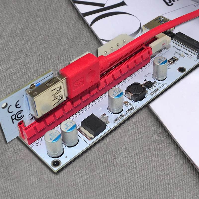Электрический силовой кабель новейший VER008S 0 6 M USB 3 Профессиональный Майнинг PCI E