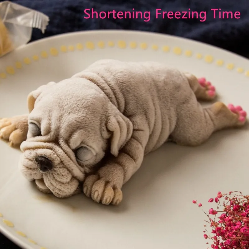 NEW 3D Shar Pei Puppy Dog Silicone Mold Mousse Cake Ice Cream Jello Pudding Blast Chilling Animal Mould Tool Fondant Decoration
NEW 3D Shar Pei Puppy Dog Silicone Mold Mousse Cake Ice Cream Jello Pudding Blast Chilling Animal Mould Tool Fondant Decoration