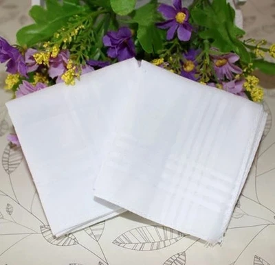 5PCS Pure White Hankerchiefs 100% Cotton Handkerchiefs Women Men 40cm*40cm Pocket Square Wedding Plain DIY Print Draw Hankies
5PCS Pure White Hankerchiefs 100% Cotton Handkerchiefs Women Men 40cm*40cm Pocket Square Wedding Plain DIY Print Draw Hankies
