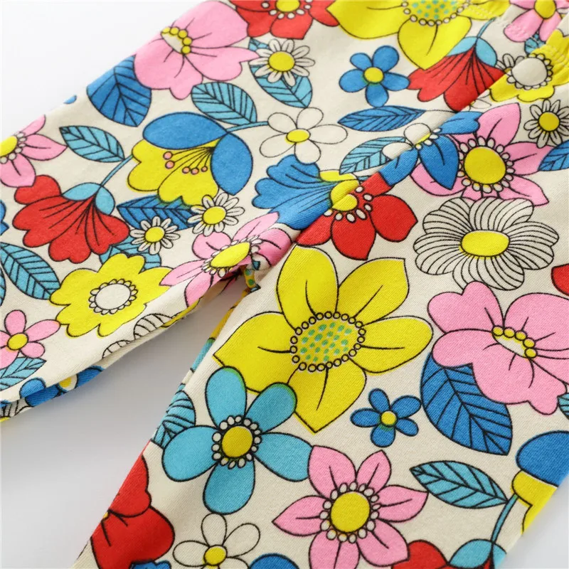 Jumping meters applique some flowers baby girls Leggings Pants new designed kids spring autumn clothes 2-7T cotton Trousers 2019
Jumping meters applique some flowers baby girls Leggings Pants new designed kids spring autumn clothes 2-7T cotton Trousers 2019
