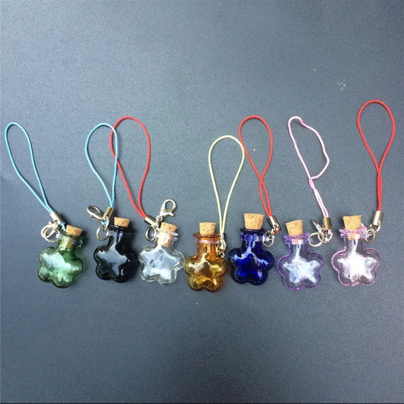70pcs Mini Glass Bottles Flowers Pendants With Key Chains Lobster Clasp Bottles Handmade Pendant Gift Bottles Mix Colors
70pcs Mini Glass Bottles Flowers Pendants With Key Chains Lobster Clasp Bottles Handmade Pendant Gift Bottles Mix Colors