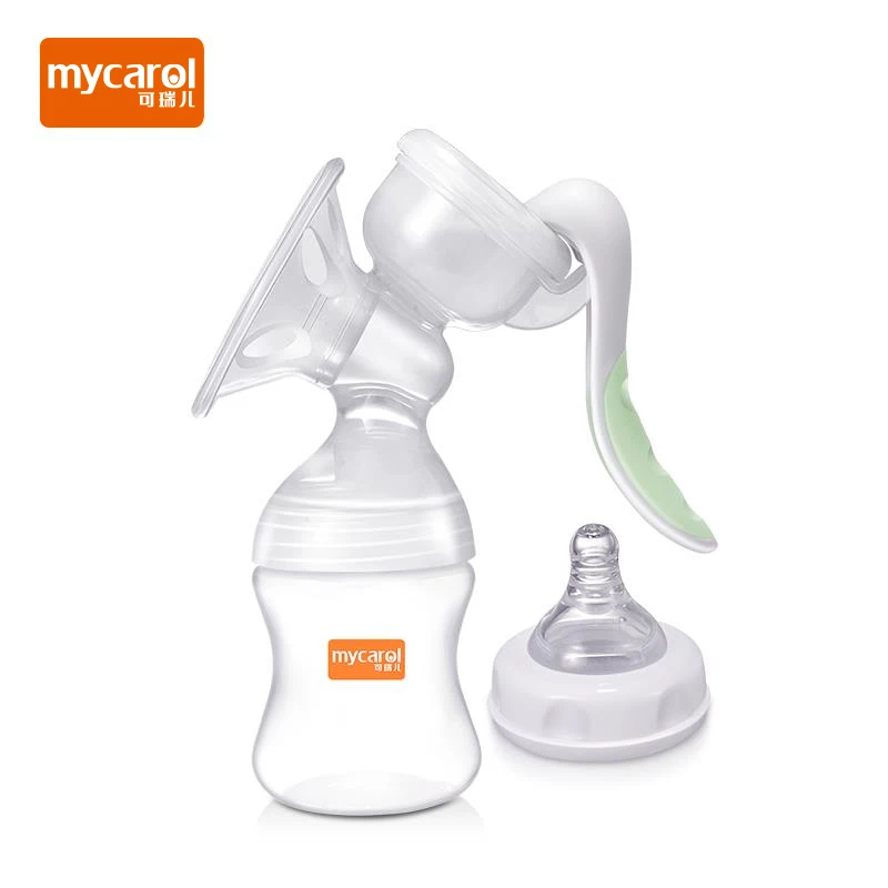 MyCarol manual breast pump breastfeeding breast milk containing bottle nipple XN-J203
MyCarol manual breast pump breastfeeding breast milk containing bottle nipple XN-J203