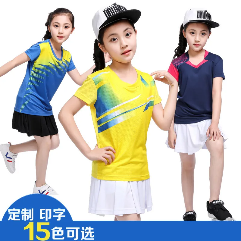 new Girl tenis masculino,Kid table tennis shirt,short sleeved table tennis shirts,Children badminton shirt,polyester sport shirt
new Girl tenis masculino,Kid table tennis shirt,short sleeved table tennis shirts,Children badminton shirt,polyester sport shirt