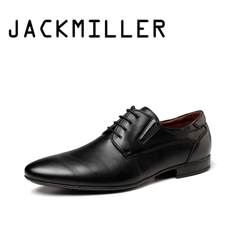 Jackmiller Top Brand Spring Autumn Men's Dress Shoes New Arrival Lace-Up Classic Men Shoes Pointed Toe Color Black Size 39-44
Jackmiller Top Brand Spring Autumn Men's Dress Shoes New Arrival Lace-Up Classic Men Shoes Pointed Toe Color Black Size 39-44