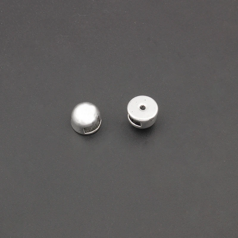20pcs 6*2.5mm Hole Round Slider Beads Holes For Plat Leather Cord Bracelet Jewelry Making Findings
20pcs 6*2.5mm Hole Round Slider Beads Holes For Plat Leather Cord Bracelet Jewelry Making Findings