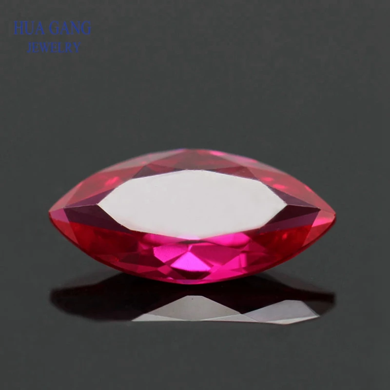 5# Rose Red Marquise Shape Brilliant Cut Synthetic Corundum Stone For Jewelry Size 1.5x3-10x20mm Free Shipping
5# Rose Red Marquise Shape Brilliant Cut Synthetic Corundum Stone For Jewelry Size 1.5x3-10x20mm Free Shipping