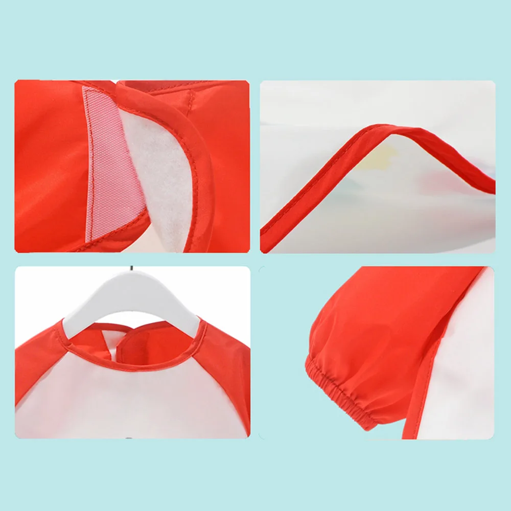 Children Bibs Cartoon Waterproof Long Sleeve Art Apron Cartoon Smock Baby Toddler Baby Eating Clothes Bib New
Children Bibs Cartoon Waterproof Long Sleeve Art Apron Cartoon Smock Baby Toddler Baby Eating Clothes Bib New