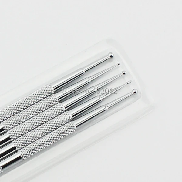 Free Shipping Professional Salon Use 5 Pcs /Set 2 Ways Stainless Steel Nail Art Nail Dotting Pen
Free Shipping Professional Salon Use 5 Pcs /Set 2 Ways Stainless Steel Nail Art Nail Dotting Pen