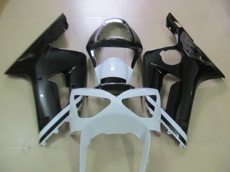 Injection molding top selling fairing kit for Kawasaki Ninja ZX6R 03 04 white black fairings set ZX6R 2003 2004 OT19
Injection molding top selling fairing kit for Kawasaki Ninja ZX6R 03 04 white black fairings set ZX6R 2003 2004 OT19