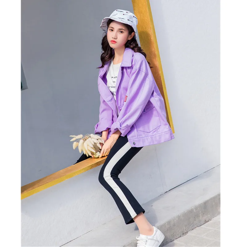 UHYTGF Jeans Jacket and Coats for Women Korean loose wild Coats 2019 Spring Autumn New Casual College style Denim Jacket X303
UHYTGF Jeans Jacket and Coats for Women Korean loose wild Coats 2019 Spring Autumn New Casual College style Denim Jacket X303