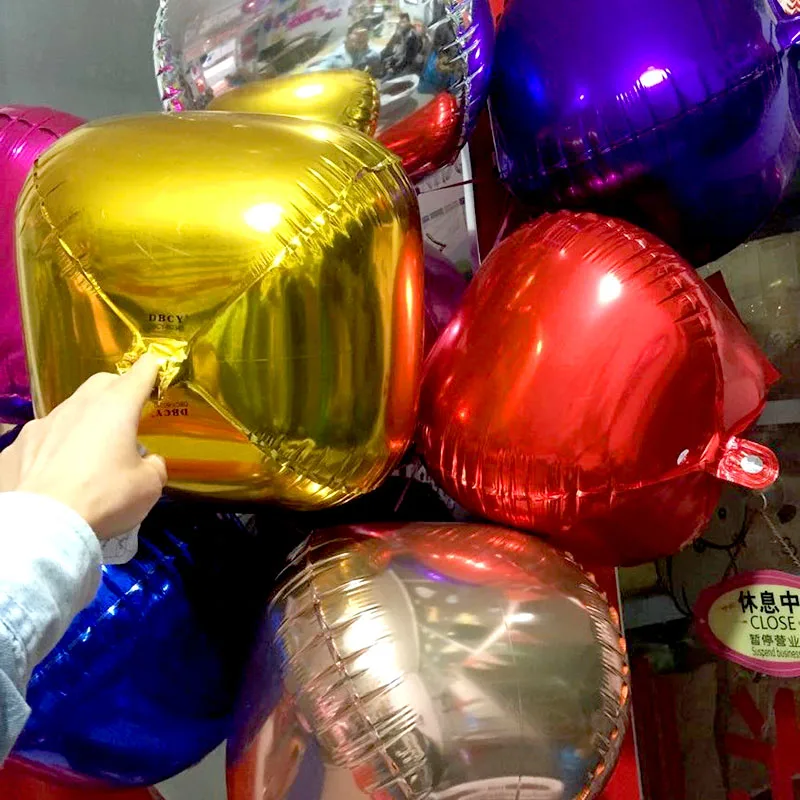 New 50pcs/lot 18inch Gold Silver 4D Round Pure Foil Balloons Wedding ballon Birthday Party Decoration Helium Inflatable Globos
New 50pcs/lot 18inch Gold Silver 4D Round Pure Foil Balloons Wedding ballon Birthday Party Decoration Helium Inflatable Globos
