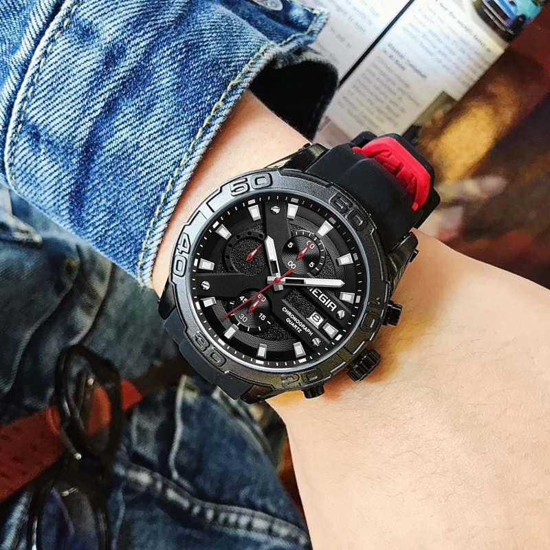 MEGIR Brand Men Creative Big Dial Sport Watches Fashion Silicone Analog Quartz Wrist Watch Waterproof Clock Relogio Masculino
MEGIR Brand Men Creative Big Dial Sport Watches Fashion Silicone Analog Quartz Wrist Watch Waterproof Clock Relogio Masculino