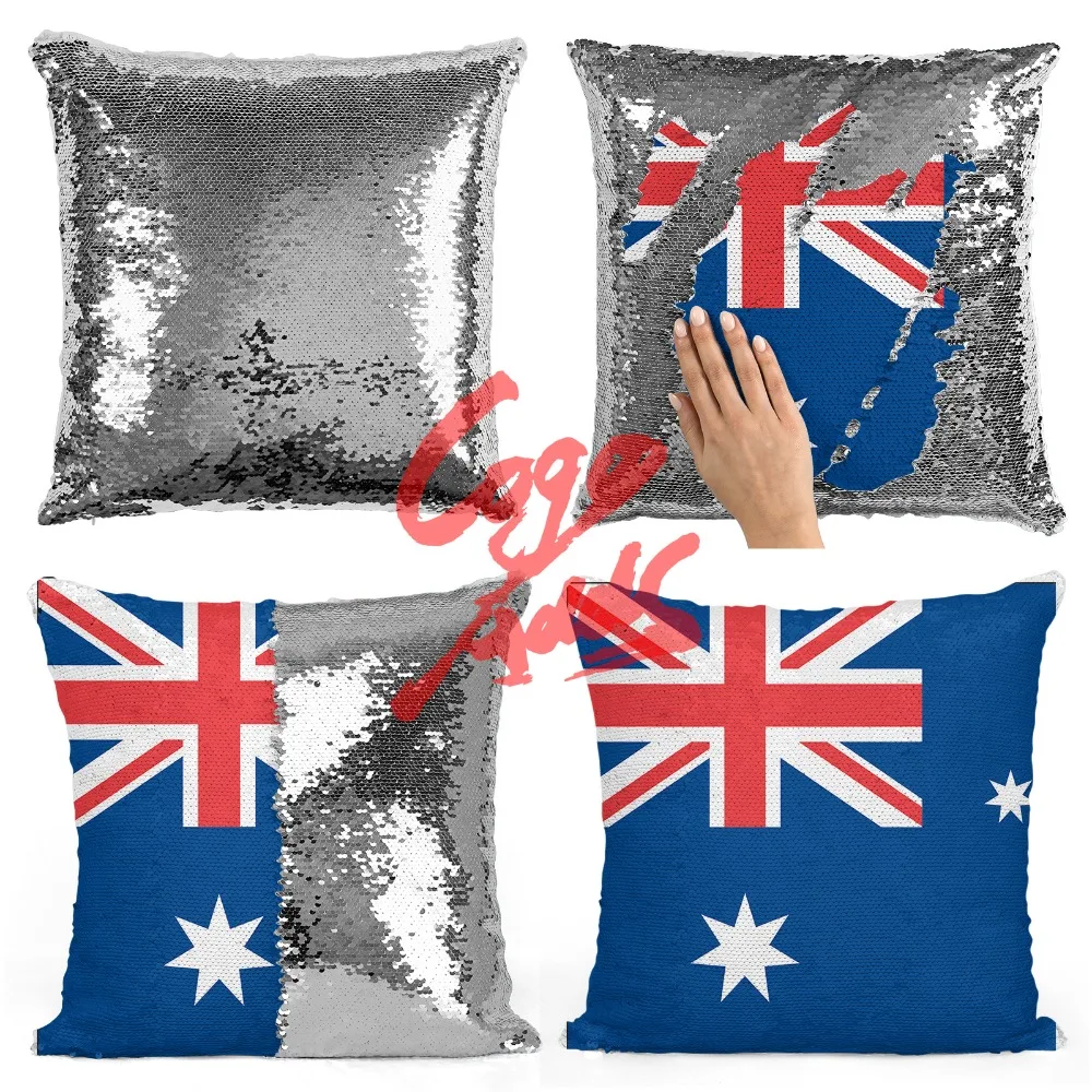 Australia decorative throw pillows reversible mermaid sequin pillow case cover dropshipping
Australia decorative throw pillows reversible mermaid sequin pillow case cover dropshipping