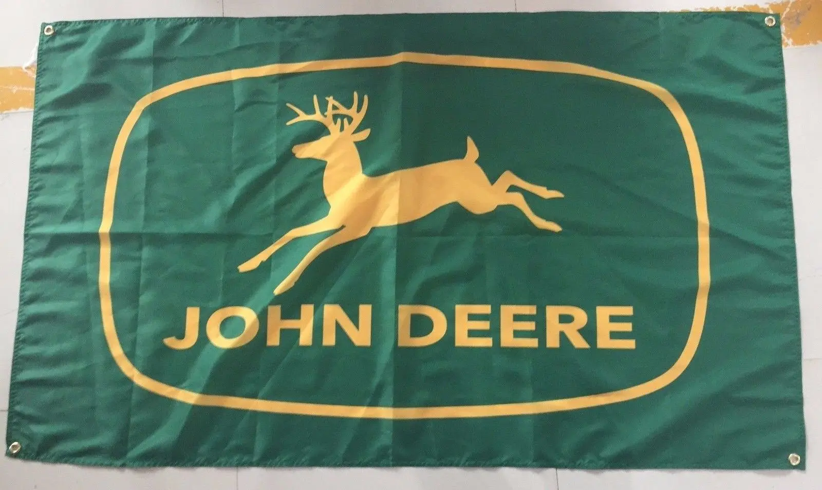 3ft x 5ft 3 x5ftI JOHN DEERE баннер флаг вывеска зеленый и желтый принт из полиэстера Размеры