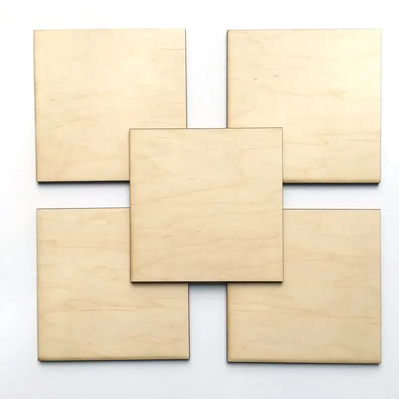 Set of 5 Unfinished Wood Squares 7" inch wood square Holiday Craft supplies laser cut wood crafting shapes DIY
Set of 5 Unfinished Wood Squares 7" inch wood square Holiday Craft supplies laser cut wood crafting shapes DIY