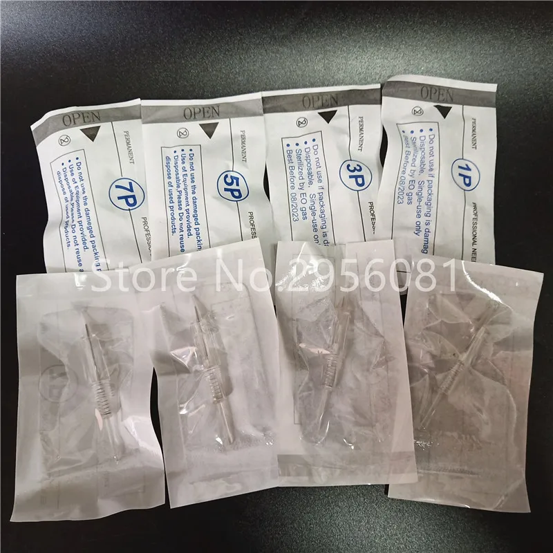 50pcs Disposable Screw Tattoo Needle Cartridge For Premium Charmant Permanent Tattoo Machine 3D Eyebrow Lips Eyeliner 1/3/5/7FP
50pcs Disposable Screw Tattoo Needle Cartridge For Premium Charmant Permanent Tattoo Machine 3D Eyebrow Lips Eyeliner 1/3/5/7FP