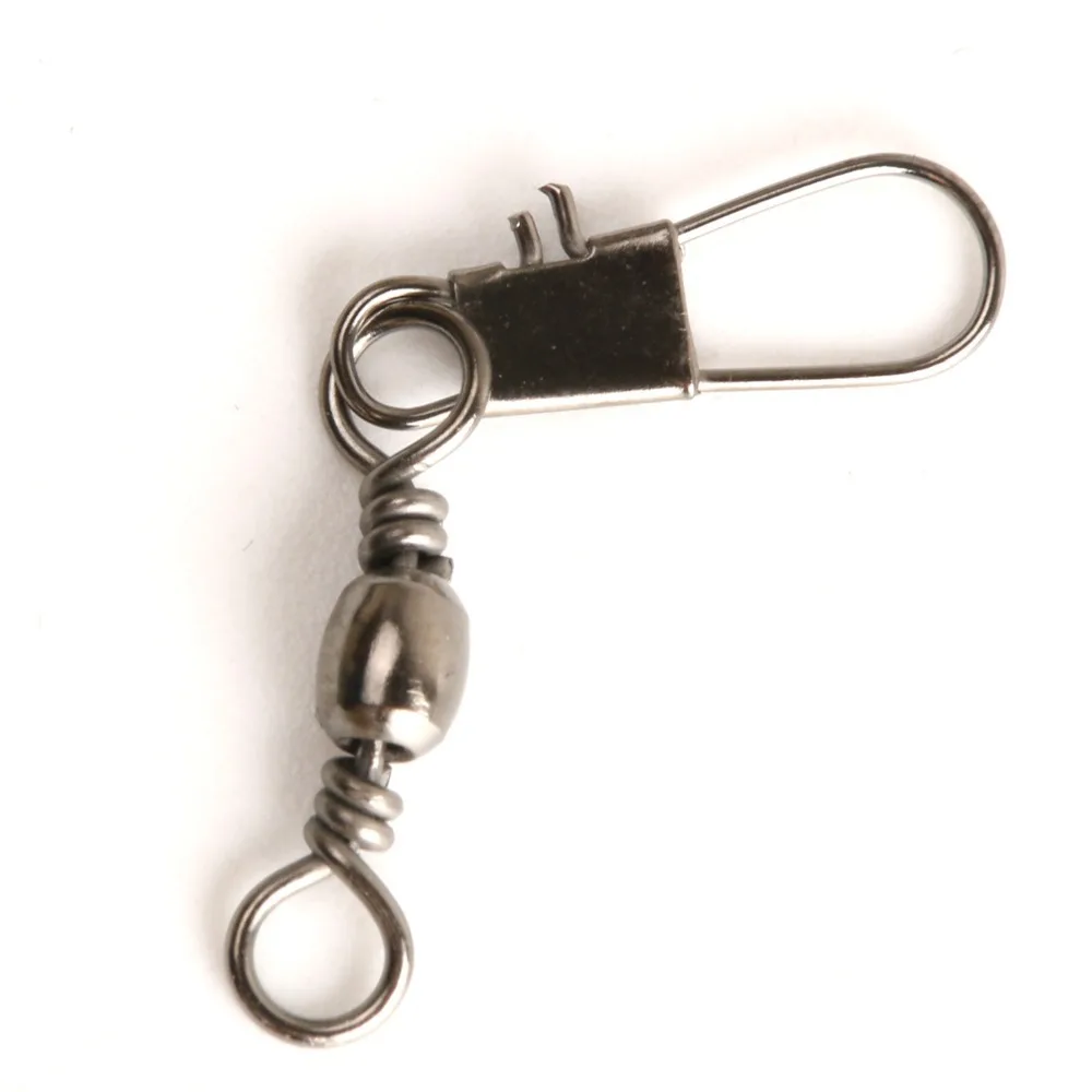 Maximumcatch 5# 8# Fishing Barrel Swivel With Interlock Snap 50Pieces Fishing Connector Accessory
Maximumcatch 5# 8# Fishing Barrel Swivel With Interlock Snap 50Pieces Fishing Connector Accessory