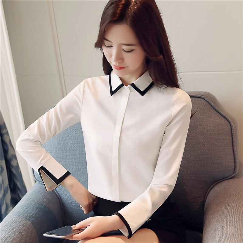 17zq Spring Female Shirt Turn-collar Korean Chiffon Shirt Fashionable Sleeve Shirt Office Female Shirt 9110
17zq Spring Female Shirt Turn-collar Korean Chiffon Shirt Fashionable Sleeve Shirt Office Female Shirt 9110