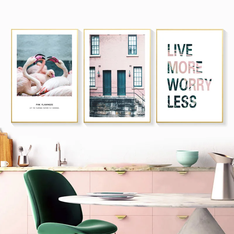 Nordic Building Landscape Flamingo Animals Canvas Painting Pink Girls Room Decor Posters and Prints Wall Art Picture No Framed
Nordic Building Landscape Flamingo Animals Canvas Painting Pink Girls Room Decor Posters and Prints Wall Art Picture No Framed