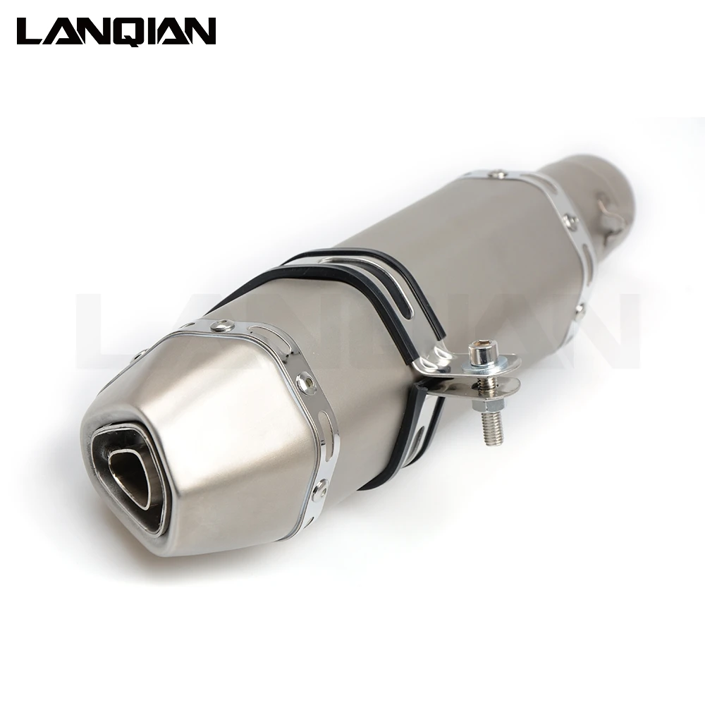 36-51mm Universal Motorcycle Exhaust Modified Pipe Scooter Pit Bike Dirt Motocross For Honda CBR 600 F4i 929 954 RR MSX PCX 125 |