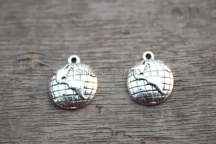 Подвески в виде глобуса 20 шт., подвески в античном стиле из тибетского серебра с милым мини-шариком, подвески в виде земли 15x18 мм
Подвески в виде глобуса 20 шт., подвески в античном стиле из тибетского серебра с милым мини-шариком, подвески в виде земли 15x18 мм