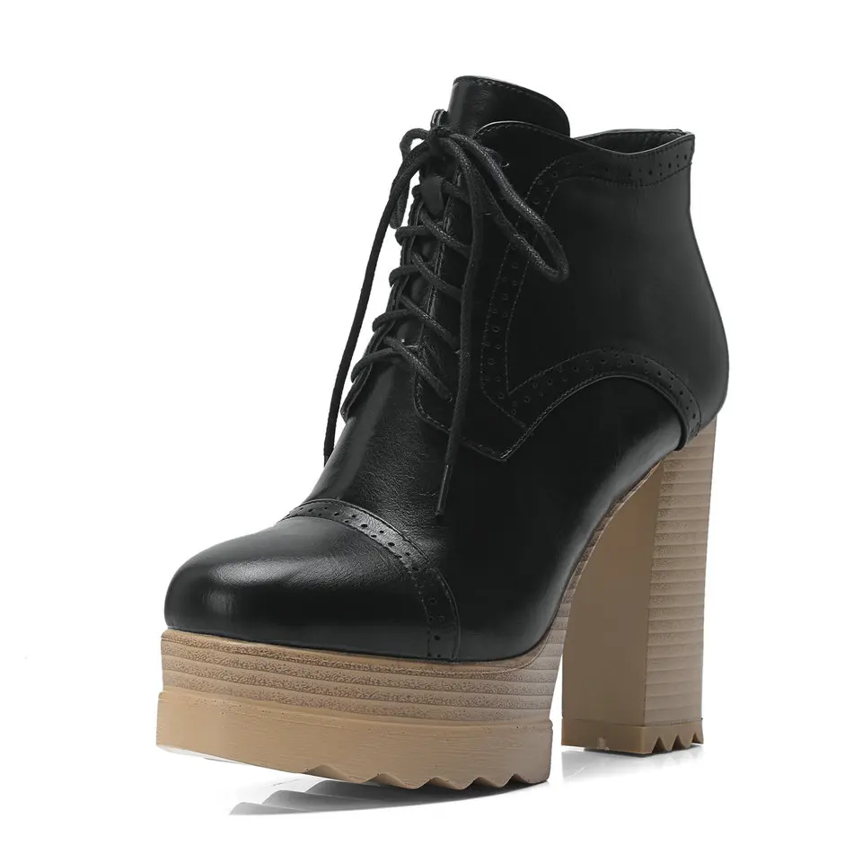 NESIMOO 2019 Women Ankle Boots Platform Square High Heel Round Toe Synthetic Winter Shoes Women Motorcycle Boots Big Size 34-42
NESIMOO 2019 Women Ankle Boots Platform Square High Heel Round Toe Synthetic Winter Shoes Women Motorcycle Boots Big Size 34-42