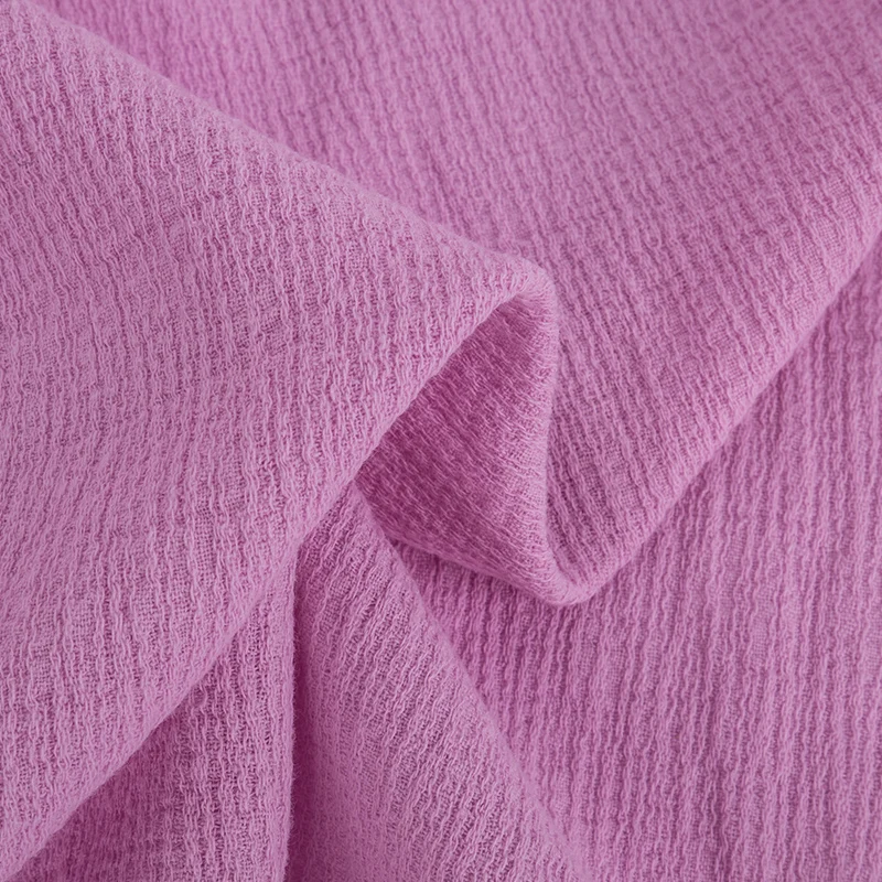 Crepe Solid Color Textured Cotton Iinen Cotton Pleated Iinen Summer Clothing Skirt Pants Fabric
Crepe Solid Color Textured Cotton Iinen Cotton Pleated Iinen Summer Clothing Skirt Pants Fabric
