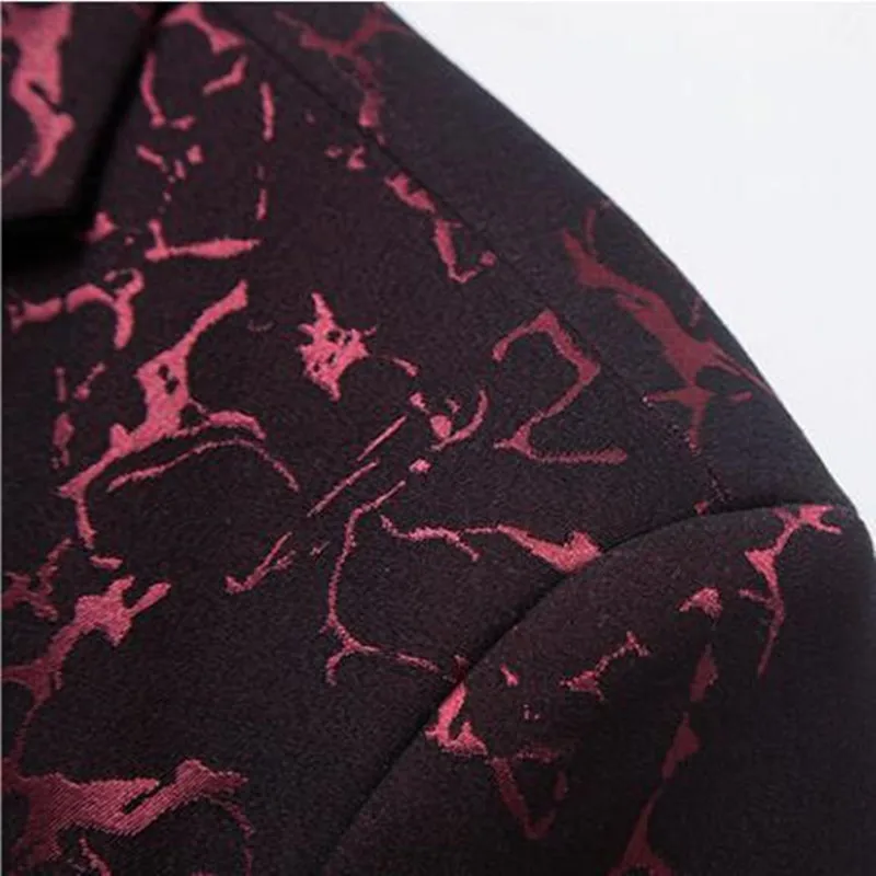 LEFT ROM 2019 autumn fashion man's printing Long sleeve suits jackets /high-grade male comfortable Slim fit leisure blazer
LEFT ROM 2019 autumn fashion man's printing Long sleeve suits jackets /high-grade male comfortable Slim fit leisure blazer