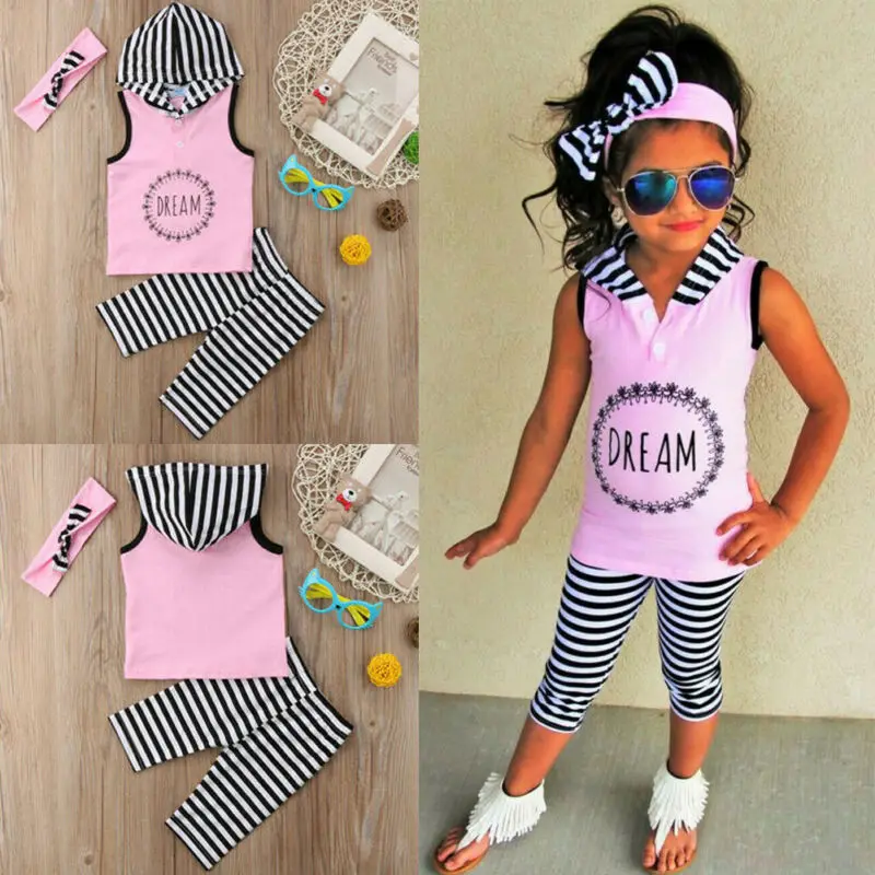 Toddler Kids Baby Girl 1T-6T Hoodie Top Pants Striped Leggings Headband Outfit Clothes
Toddler Kids Baby Girl 1T-6T Hoodie Top Pants Striped Leggings Headband Outfit Clothes
